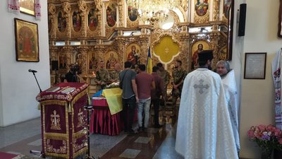 У Полтаві прощаються із загиблим воїном Андрієм Волошиним