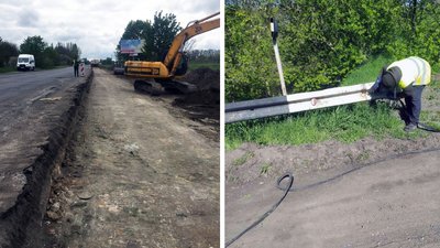 На Черкащині перекрили рух на автодорозі Н-16 поблизу Тального