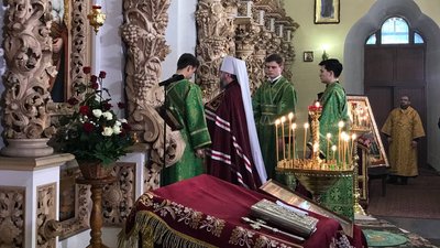 Митрополит ПЦУ Епіфаній очолив літургію в одному з храмів Полтави