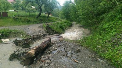 Підтоплення через негоду на Івано-Франківщині