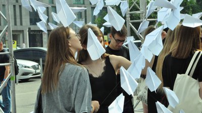 акція вшанування загиблих дітей