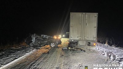 На Полтавщині під час аварії загинула людина На Полтавщині під час аварії загинула людина