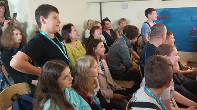 Тести, ігри та дитячі вигуки: так відбувався черговий просвітницький захід у Миколаєві Тести, ігри та дитячі вигуки: так відбувався черговий просвітницький захід у Миколаєві
