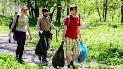 Ековолонтери запрошують херсонців на прибирання міського парку