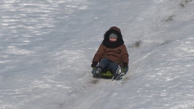 Відпочинок на санках