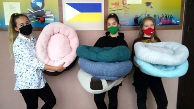 "Торбинки для тваринки": пів тонни корму для тварин у зібрали черкаські школярі