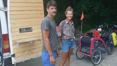 До Тернополя приїхали французькі велотуристи