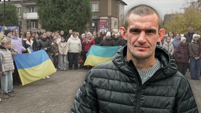 Звільненого з полону Андрія Кирильчука зустріли у рідному селі на Рівненщині
