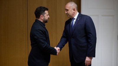 Володимир Зеленський, Румен Радев