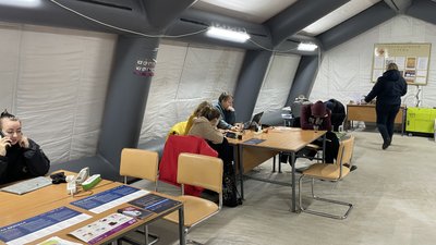 На Полтавщині тиждень працюють "Пункти незламності": скільки людей відвідало