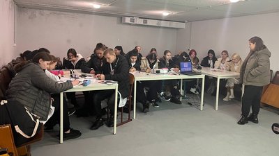 У Звягельському медичному фаховому коледжі на Житомирщині відкрили протирадіаційне укриття У Звягельському медичному фаховому коледжі на Житомирщині відкрили протирадіаційне укриття