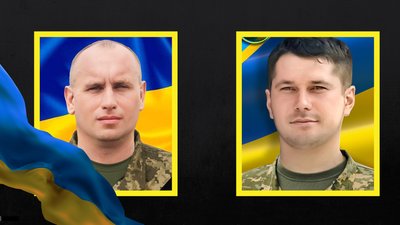 Загинули військові з Рівненщини Вадим Плющ та Ярослав Гольц