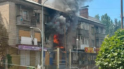 Обстріл Словʼянська 5 серпня