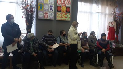 "Ми бачимо світ на дотик": у Черкасах презентували виставку робіт людей з інвалідністю