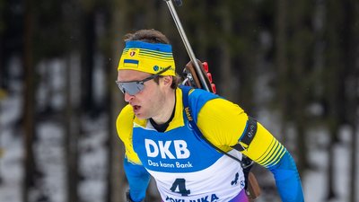 Антон Дудченко, біатлоніст збірної України на Кубку світу