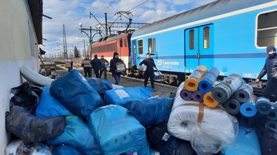 На Закарпаття надійшов черговий гуманітарний вантаж з Чехії На Закарпаття надійшов черговий гуманітарний вантаж з Чехії