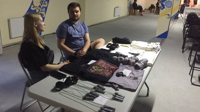 Український співак Саша Чемеров із джазменами побував із доброчинним концертом на допомогу "азовцям" у Черкасах Український співак Саша Чемеров із джазменами побував із доброчинним концертом на допомогу "азовцям" у Черкасах