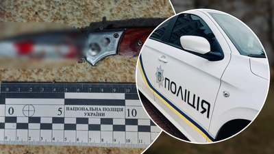 Різанина, ніж, поліція, Франківщина