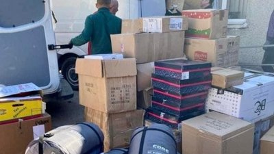 У Тернопіль прибув гуманітарний вантаж з Іспанії У Тернопіль прибув гуманітарний вантаж з Іспанії