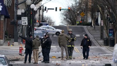 На Різдво у США підірвався фургон, який сам попередив про вибух