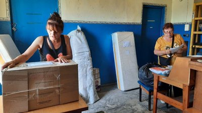 Жителі Кінбурнського півострова, що на Миколаївщині виступають проти трансформації поштового відділення у пересувне Жителі Кінбурнського півострова, що на Миколаївщині виступають проти трансформації поштового відділення у пересувне