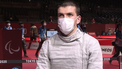 "Є травми, але це відмазки для слабаків". Фехтувальник Демчук - про четверте місце на Паралімпіаді