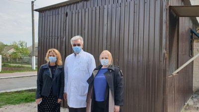 У лікарні на Житомирщині відкрили кисневу станцію вартістю більше мільйона гривень