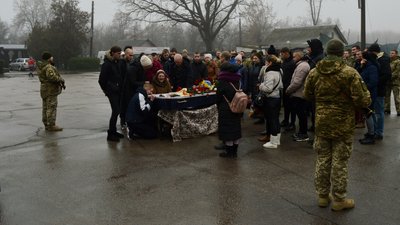 У Кропивницькому попрощались із Валентином Погрібним, який загинув під Бахмутом