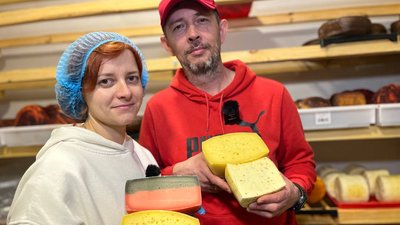 Світлана та Сергій Федорові, сир на Волині, виготовлення сиру з молока
