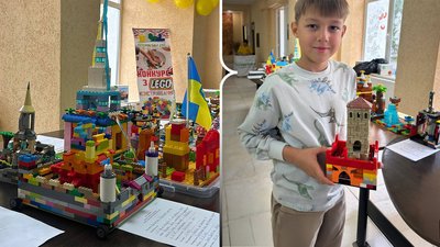 конкурс, легоконструювання, LEGO-моделі, фортеці, палаци, діти, Тетерівка