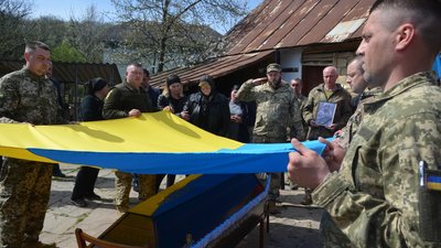 Похорон у Білобожницькій громаді, Тернопіль, 10 квітня, 2024 Похорон у Білобожницькій громаді, Тернопіль, 10 квітня, 2024