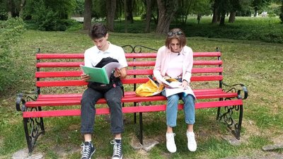 Олег Марущак та Каріна Сопотницька Олег Марущак та Каріна Сопотницька