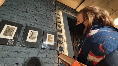 Марафон молодих художників: у Рівному представили "монотипію" Степана Карпюка