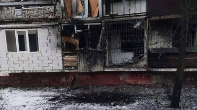 Наслідки обстрілу Краматорська 3 січня
