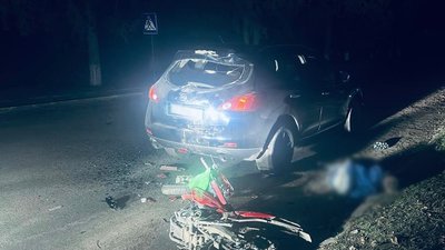 У ДТП на Черкащині отримав травми 22-річний мотоцикліст