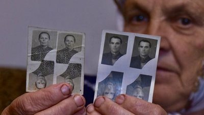 Мама та чоловік ювілярки Парасковії Воробель Мама та чоловік ювілярки Парасковії Воробель