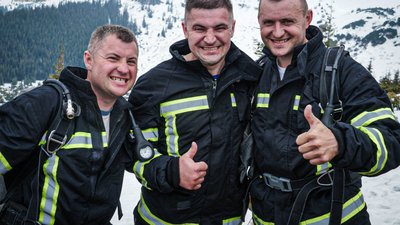 Рятувальники Тернопільщини відзначили професійне свято на Говерлі