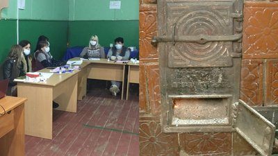 Грубку натопили, столи розставили: як голосують в покинутому сільському клубі під Луцьком