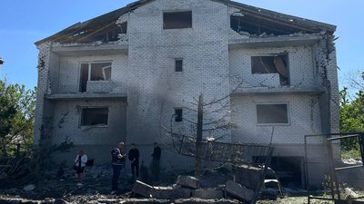 авіаудар по Київському району Харкова 1 травня
