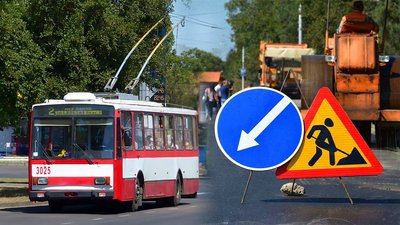 Ремонт дороги на ПГУ. У Миколаєві зміниться рух пасажирського транспорту