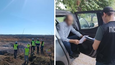 Посадовця з Черкащини підозрюють у незаконному видобутку корисних копалин