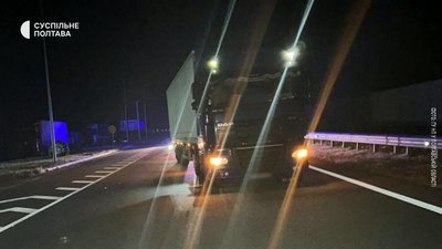 Поблизу Лубен Полтавської області вантажівка збила людину Поблизу Лубен Полтавської області вантажівка збила людину