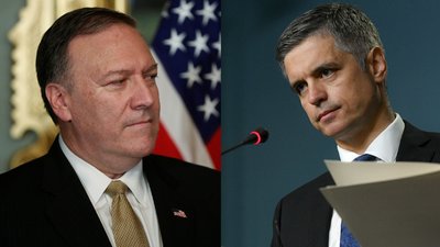 В Україну приїхав Помпео. Держсекретар США вже зустрівся з Пристайком "віч на віч"
