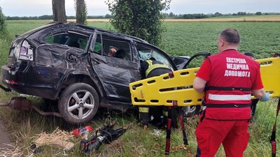 ДТП у Луцькому районі, 18-річна водійка, аварія на Волині, ДТП біля села Мстишин