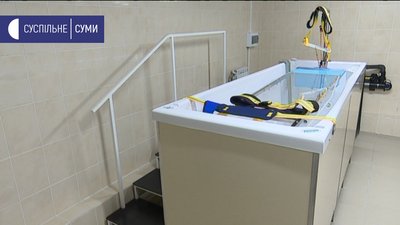 У Сумській обласній лікарні відкрили відділення фізреабілітації У Сумській обласній лікарні відкрили відділення фізреабілітації