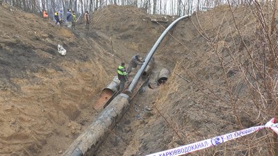 У Лозовій на Харківщині замінили аварійну ділянку водогону