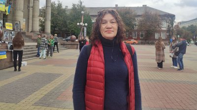 Лариса Шурховецька, колишня жителька Маріуполя Лариса Шурховецька, колишня жителька Маріуполя