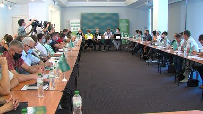 Партія Зелених презентувала своїх кандидатів в Запорізькій області