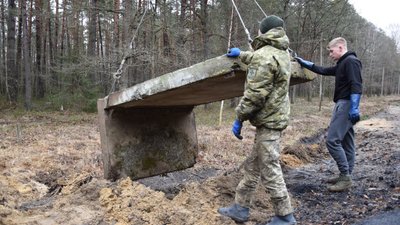На Волині місцеві жителі долучаються до укріплення прикордонних територій На Волині місцеві жителі долучаються до укріплення прикордонних територій
