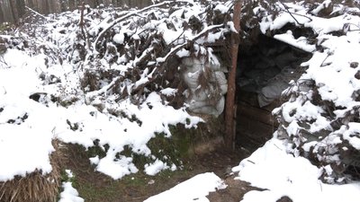 В прикордонних із Білоруссю лісах на Волині селяни самотужки облаштували сховища В прикордонних із Білоруссю лісах на Волині селяни самотужки облаштували сховища
